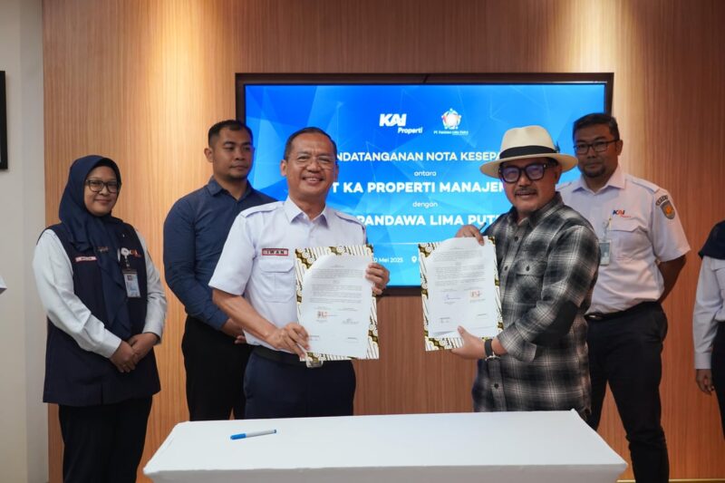 Foto KAI Properti bersama PT Pandawa Lima Putra – KAI Properti Jalin Kerja Sama Strategis dengan PT Pandawa Lima Putra (Liwet Asep Stroberi) untuk Pengembangan Properti di Lima Kota | Bisnis | inews.network