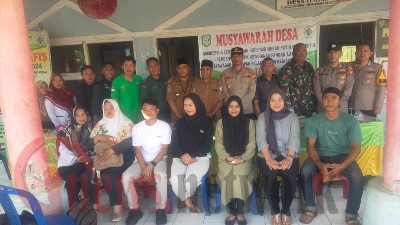 Pembentukan Koperasi Merah Putih Desa Tertik Kepahiang