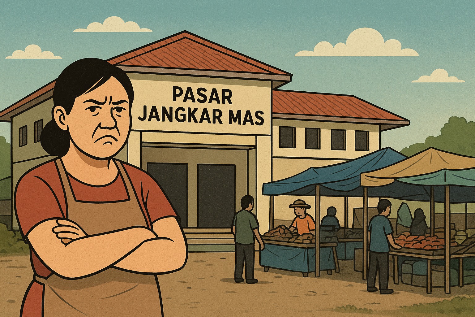 Foto Tajuk Rencana Menyelamatkan Pasar Jangkar Mas dari Kegagalan – Tajuk Rencana: Menyelamatkan Pasar Jangkar Mas dari Kegagalan | Bisnis | inews.network