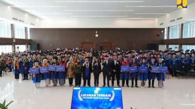 Luluskan 191 Ahli Madya Teknik, Politeknik PU Siap Perkuat Pembangunan Nasional