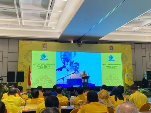 Foto Musda Golkar Bengkulu XI Syamsurachman Calon Tunggal Golkar Siap Rapatkan Barisan Menuju Pemilu 2029 – “Musda Golkar Bengkulu XI: Syamsurachman Calon Tunggal, Golkar Siap Rapatkan Barisan Menuju Pemilu 2029” | Politik | inews.network