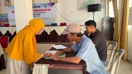 Penyaluran BLT Dana Desa 2026 kepada 22 warga penerima manfaat di Balai Desa Permu, Kecamatan Kepahiang