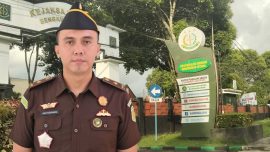 Kantor Kejaksaan Negeri Arga Makmur Bengkulu Utara terkait penanganan dana bergulir Diskop UKM