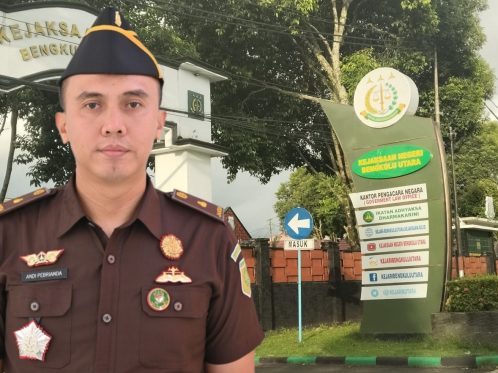 Kantor Kejaksaan Negeri Arga Makmur Bengkulu Utara terkait penanganan dana bergulir Diskop UKM