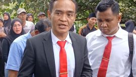 Tim kuasa hukum keluarga Gita Fitri usai rapat di Kepahiang