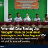 Pra Pelaksanaan Pembangunan Desa 2026, Pemdes Bandung Jaya Libatkan Warga Susun Program Prioritas 3 Kepala Desa Bandung Jaya bersama warga dan unsur pemerintah saat kegiatan pra pelaksanaan pembangunan desa Tahun Anggaran 2026 di Kantor Desa Bandung Jaya.