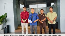 Sidang vonis lima terdakwa kasus OTT fee proyek irigasi P3-TGAI BBWS Sumatera VII di Pengadilan Tipikor Bengkulu.