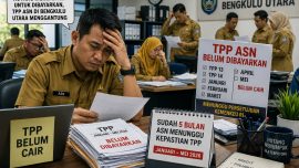 Ilustrasi ASN Bengkulu Utara menunggu pencairan TPP yang belum dibayarkan sejak awal 2026