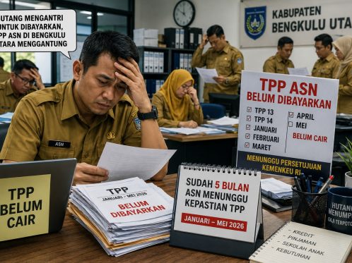 Ilustrasi ASN Bengkulu Utara menunggu pencairan TPP yang belum dibayarkan sejak awal 2026