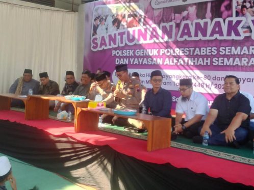 Foto IMG 20260621 WA0020 – Hari Bhayangkara ke-80, Polsek Genuk Berbagi Kebahagiaan dengan Ratusan Anak Yatim | Regional | inews.network