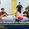 Penyerahan tersangka SF dan barang bukti kasus dugaan penipuan serta penggelapan Rp2,25 miliar di Kejari Kepahiang.