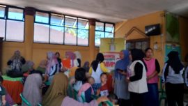 Kegiatan Posyandu rutin Pemerintah Desa Suka Merindu di Balai Desa memberikan pelayanan kesehatan kepada ibu hamil, balita, dan masyarakat Kecamatan Kepahiang.