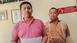 Petugas Satreskrim Polres Kepahiang mengamankan seorang pria yang diduga terlibat dalam kasus kekerasan seksual terhadap anak di bawah umur untuk menjalani proses penyidikan.
