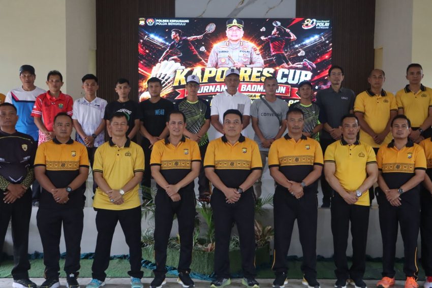 Foto Polres Kepahiang Gelar Turnamen Badminton Hari Bhayangkara ke 80 Diikuti 68 Pasangan Peserta 2 e1782466778266 – Polres Kepahiang Gelar Turnamen Badminton Hari Bhayangkara ke-80, Diikuti 68 Pasangan Peserta | Headline | inews.network