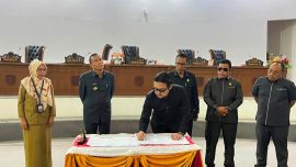 Rapat Paripurna DPRD Kabupaten Kepahiang membahas dan menyepakati Perda Pertanggungjawaban Pelaksanaan APBD Tahun Anggaran 2025.