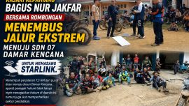 Foto Kajari Kepahiang Terobos Jalur Ekstrem Pakai Motor Trail Pasang Starlink untuk SDN 07 Damar Kencana – Kajari Kepahiang Terobos Medan Ekstrem, Bawa Starlink untuk SDN 07 Damar Kencana | Headline | inews.network