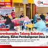 Musrenbangdes Pemerintah Desa Talang Babatan Kecamatan Seberang Musi Kabupaten Kepahiang untuk perencanaan pembangunan tahun 2027.